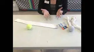 How to make a simple tug toy from a sock and a tennis ball