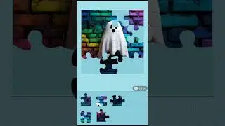Ghostly Presence👻💡//#GhostlyEncounter #SpookyVibes #RainbowWall #DigitalArt  @puzzlezone2080