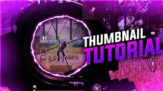 PUBG Thumbnail in Android | Glowing Circle Effect | Tutorial | PIXELLAB + PICSART