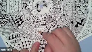 Zentangle Spinner Shading 5-10-21