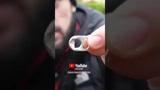 Je fabrique un hame&ccedil;on de survie avec une canette !