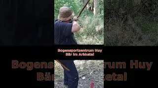 #primitive 3d #archery #B&auml;r im Arbketal #selfbow #osage orange #recurvebow #shorts #shortfeed