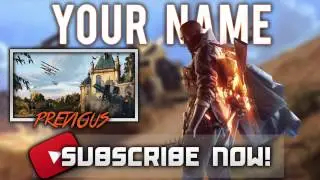 Free to use Battlefield 1 Outro Template | PSD and PNG