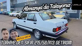 Almanya’da Tofaşa Lastik Değişimi ! Samsunlu Mutlu Abi ve Araba Koleksiyonu @Levella
