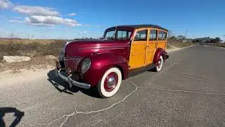 1939 Ford Woodie Wagon Deluxe Walkaround Video