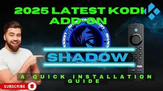 Best Kodi Add-on 2025 🔥 | Shadow Kodi 21 Omega Complete Setup Guide 💯 #Kodibuilds2025