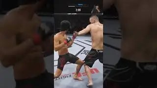 UFC 4 Highlights - Bruce Lee breaks Gaethe down #ufc #ufc4 #gaming #ps5 #highlights #brucelee