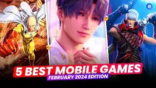 Top 5 Best Mobile Games to play in February 2024 | New FREE Mobile Games for Android & iOS 🤫