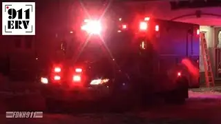 Hull Fire Rescue 3 Responding During Bomb Cyclone