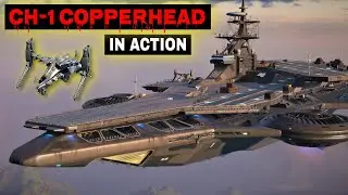 THE SKYCARRIER EVENT | CH-1 Copperhead Terlalu OP Ratain Lawan Auto Pasrah | Modern Warships