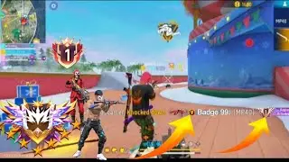 Mere game me, badge 99 aaye hai  BR RANK PUSH Marco gamer 00 free fire