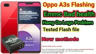Oppo A3s The Current Image (Boot/Recovery)Have Been Destroyed and can not boot Solve EasyJteg Box