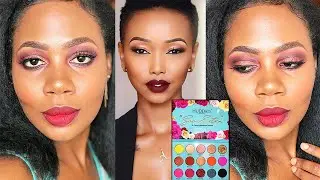 Huddah Monroe  Eye shadow Palette - My first impressions | Ugandan Beauty YouTuber