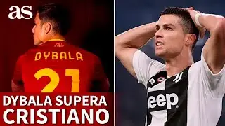 AS ROMA | DYBALA le gana la partida a CRISTIANO RONALDO | Diario AS