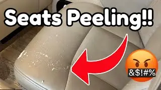Class A Motorhome RV Captain Chair Seat Covers | These Seats Are Falling Apart!  Thor Hurricane 34J