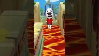 Talking Tom Gold Run Lava