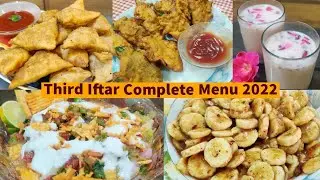 Third iftar Complete Menu 2022/Complete Iftar Menu ideas/Iftar recipes 2022/#ramzan2022/by T-recipes
