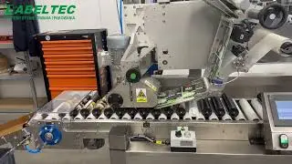 Silicone Cartridge Labeller 100pcs/min NON STOP