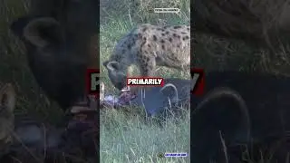 🐾 The Striped Hyena &ndash; The Mysterious Night Hunter of the Wild! 🌙🦊