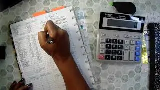 Low Income Budget | August Monthly Budget #budgetbypaycheckworkbook #paycheckbudget