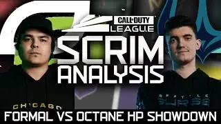 Intense FORMAL vs OCTANE Battle For Hardpoint Rotations! OpTic CHICAGO vs SEATTLE SURGE Scrim!