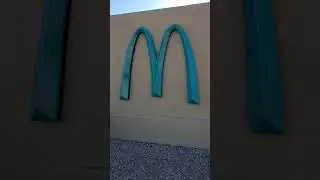 McDonalds Turquoise Arches Short #mcdonalds #arches #historical #sedona #sedonaarizona #atlasobscura