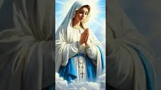 Heavenly Animation of the Virgin Mary | #blessedvirgin #ourlady #blessedmother #jesus #love #shorts