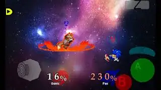 Sonic the hedgehog vrs star fox