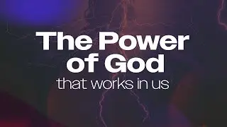 The power of God that works in us | English Service | Pastor Didier HABIMANA  | 11.1.2026