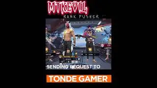Sending Request to 😱 tonde gamer 🤯 wait for end 🥺#tondegamer #shorts#freefire #challenge