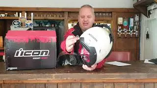 Icon Variant Construct Motorcycle Helmet