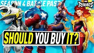 Is The Marvel Rivals Season 4 Battlepass WORTH IT? | Early Access Gameplay