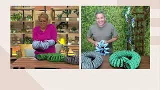 Bernini Woven 40' Coiled Hose on QVC