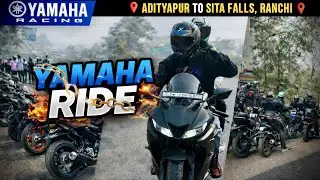 Yamaha Group Ride ❤️ Adityapur to Sita fall