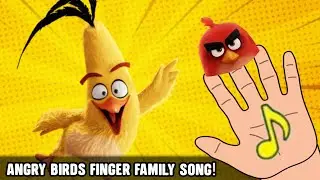 Angry Birds The Movie In Finger Family Song!