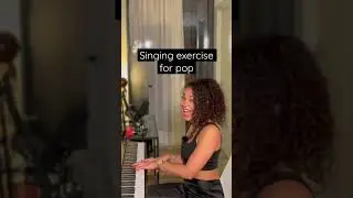 Singing exercise for pop. #singingtips #vocaltips #singingexercises #vocalexercises #vocaltechnique
