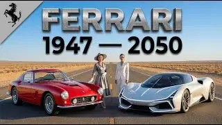 Ferrari Evolution (1947&ndash;2050) in Four Minutes | Classic to Futuristic