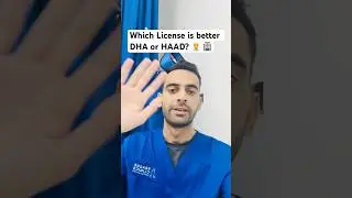 Which Medical License is better DHA or HAAD? #medical #dha #haad #doh #moh #medicallicense #viral