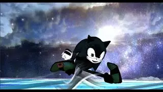 SSBB Bendy Sonic Texture Mod