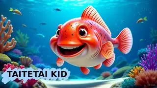 The Cod Song - Fun Animated Music Video for Kids -  Children's song - TAITETAI KID