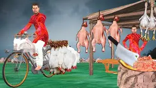 लॉकडाउन चिकन डिलीवरी Lockdown Chicken Delivery Comedy Video हिंदी कहानिय Hindi Kahaniya