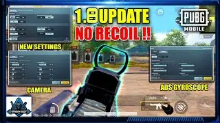 pubg 1.8 update best sensitivity settings 100  working | no recoil sensitivity bgmi / pubg 🔥🔥🔥