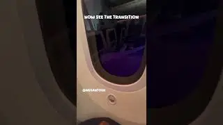 Have you ever seen aircraft windows with no shutters ? #boeing787 #flight #anaairlines