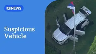 Car drives through Russian consulate gates in Sydney | ABC NEWS