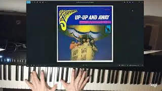 Up Up and Away - The Fifth Dimension - Piano