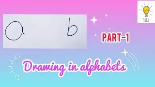 Drawing in alphabets PART -1 /stepbystep/creative/#shorts #art #creative #stepbystep  #ideastamil