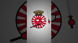 Japan Empire vs USA #countryballs