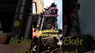 SIMSON VAPE flash setting. #2stroke #shorts