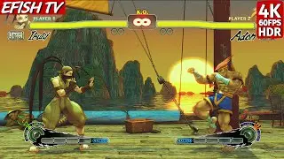 Ibuki vs Adon (Hardest AI) - Ultra Street Fighter IV