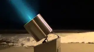 Skybeam Searchlights HID Skycannon Searchlight,  Omaha Nebraska Searchlight Rental